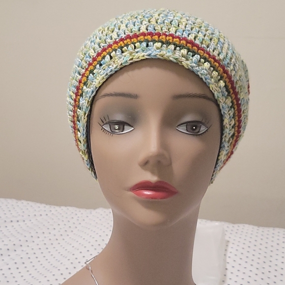 COPY -Rasta Cotton Light Weight Tam - Picture 2 of 4